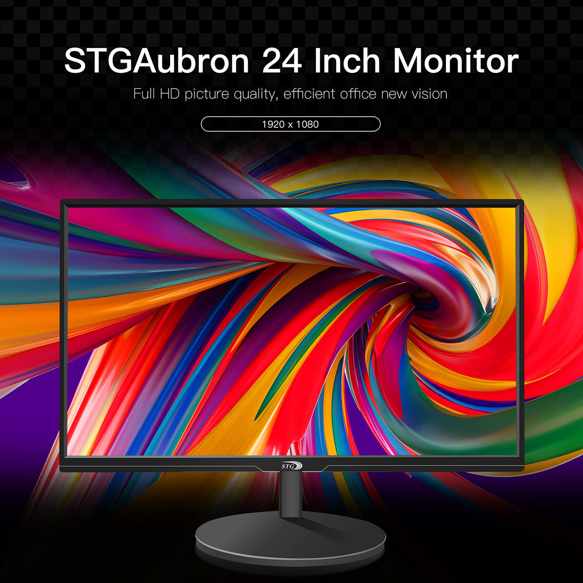 Gaming PC Bundle with 24Inch FHD LED Monitor, Intel Core i5, 16G RAM, 512G SSD I760639
