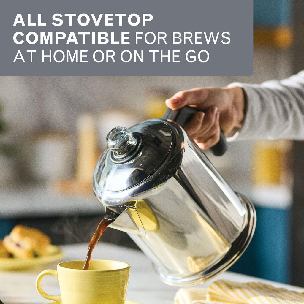 Stainless Steel 8-Cup Coffee Percolator K744956