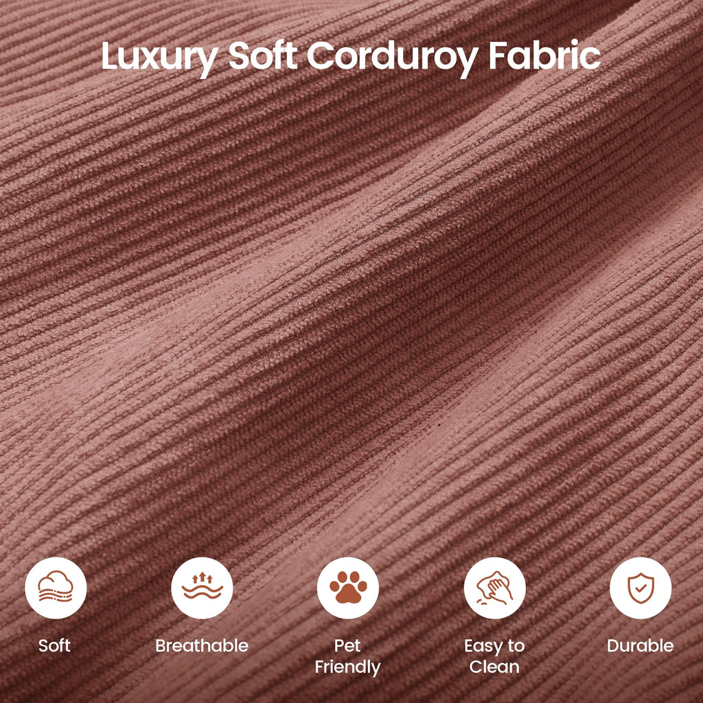 Pink Convertible Sofa Bed F68986