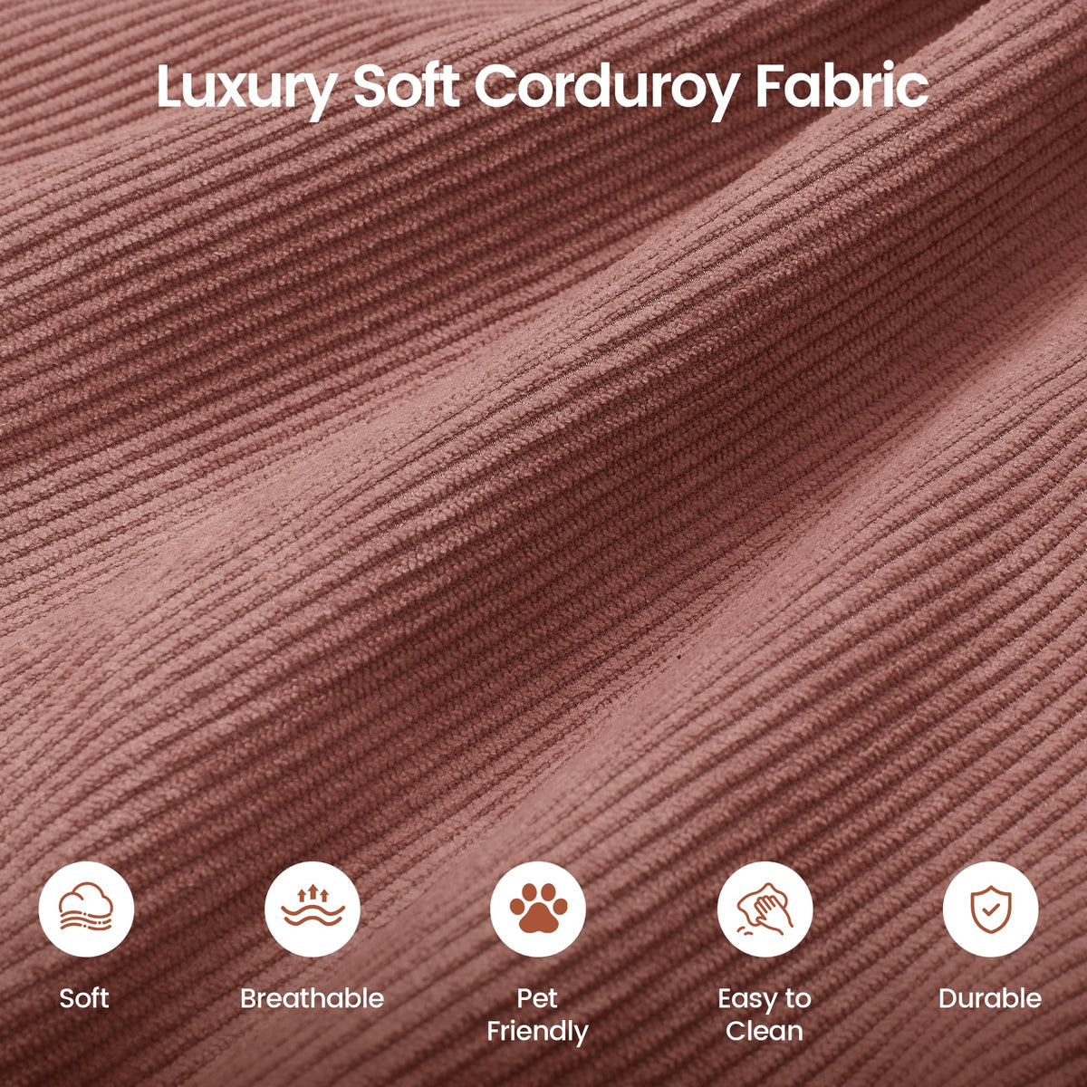 Pink Convertible Sofa Bed F68986